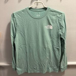 The North Face Men’s Box Long Sleeve Tee Shirt.